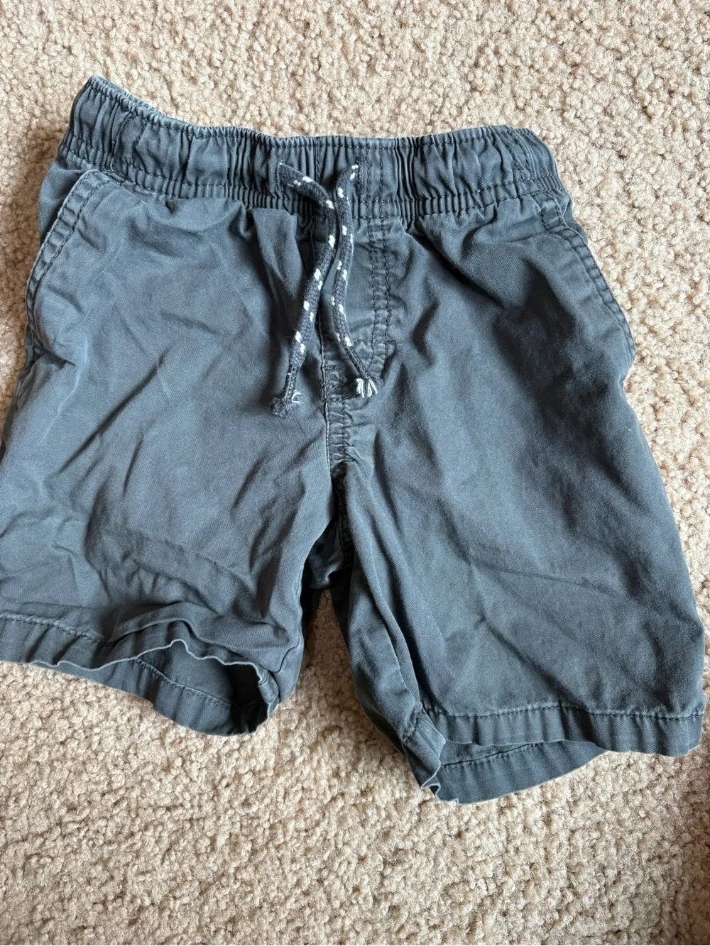 Kids' Navy, Gray, Khaki, Light Gray and Blue Casual Shorts Pack